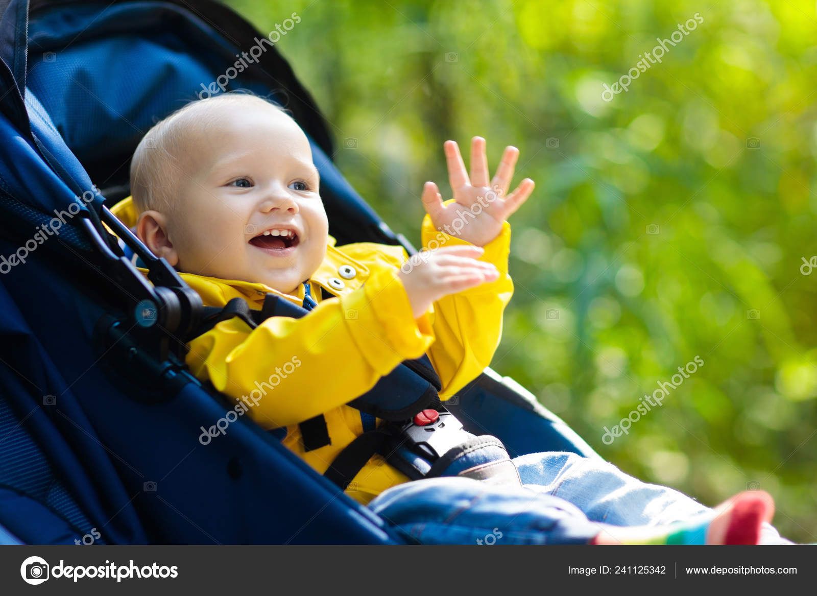 baby in buggy