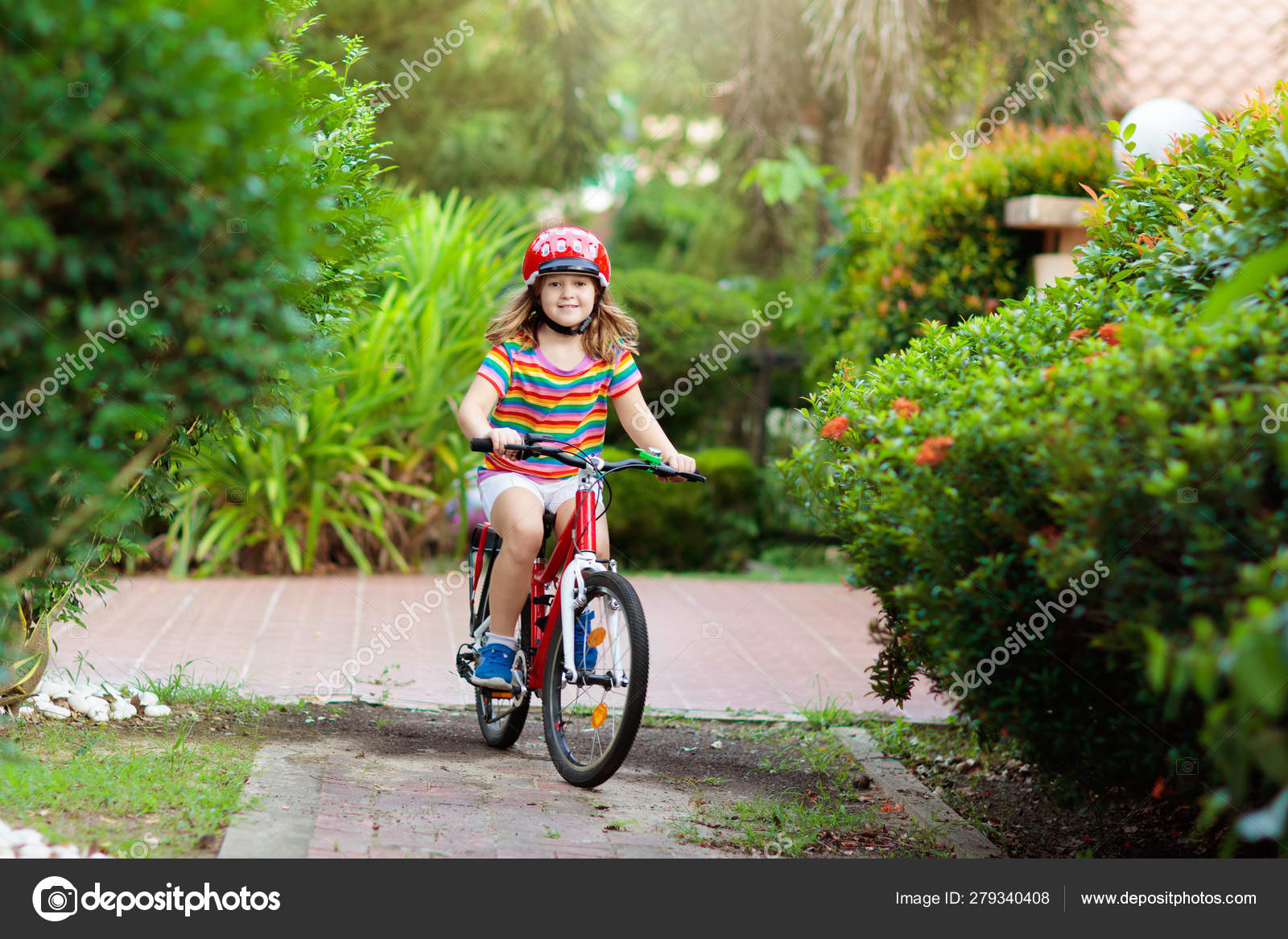 kid cycling
