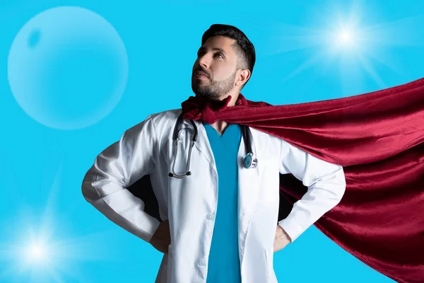 Doctor Cape Super Hero — Stock Photo, Image