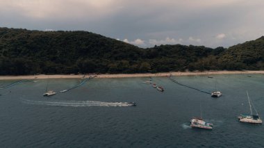 Ada Ko-o Tayland quadrocopter çekim,.