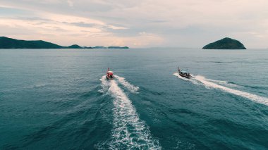 Ada Ko-o Tayland quadrocopter çekim,.