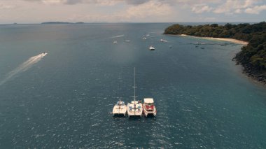 Ada Ko-o Tayland quadrocopter çekim,.