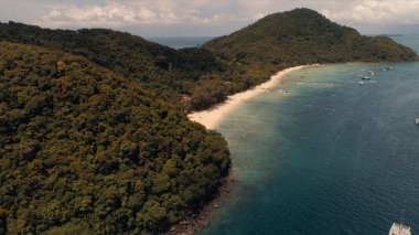 Ada Ko-o Tayland quadrocopter çekim,.