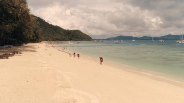 Ada Ko-o Tayland quadrocopter çekim,.