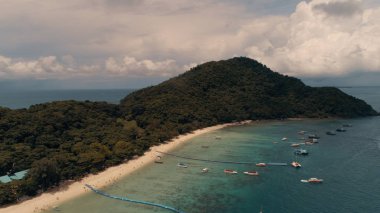 Ada Ko-o Tayland quadrocopter çekim,.