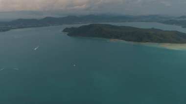 Ada Ko-o Tayland quadrocopter çekim,.