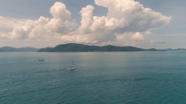 Ada Ko-o Tayland quadrocopter çekim,.