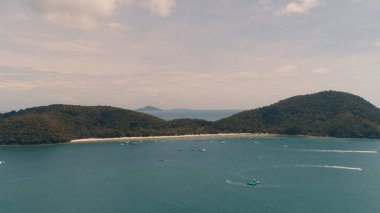 Ada Ko-o Tayland quadrocopter çekim,.