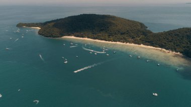 Ada Ko-o Tayland quadrocopter çekim,.