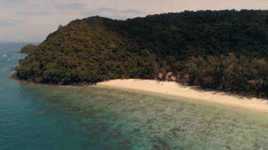 Ada Ko-o Tayland quadrocopter çekim,.