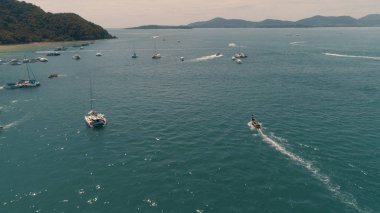 Ada Ko-o Tayland quadrocopter çekim,.