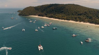 Ada Ko-o Tayland quadrocopter çekim,.