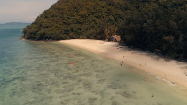 Ada Ko-o Tayland quadrocopter çekim,.