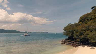 Ada Ko-o Tayland quadrocopter çekim,.