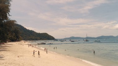Ada Ko-o Tayland quadrocopter çekim,.