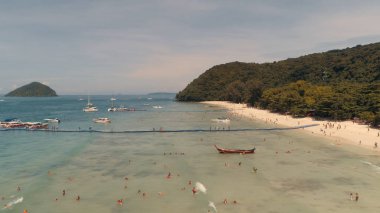 Ada Ko-o Tayland quadrocopter çekim,.