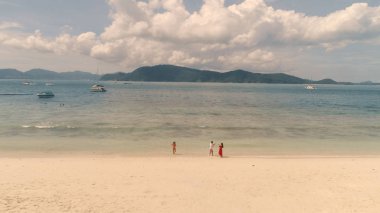 Ada Ko-o Tayland quadrocopter çekim,.