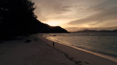 Ada Ko-o Tayland quadrocopter çekim,.