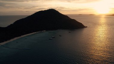 Ada Ko-o Tayland quadrocopter çekim,.