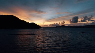 Ada Ko-o Tayland quadrocopter çekim,.