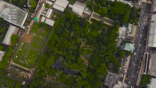 Jardim farmacêutico, Jardim Botânico da Universidade Estadual de Moscou — Vídeo de Stock
