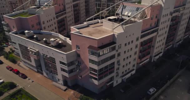 Moskauer Stadtbild aus der Luft — Stockvideo