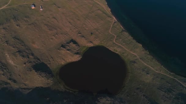 Mare cabeça baikal lago — Vídeo de Stock