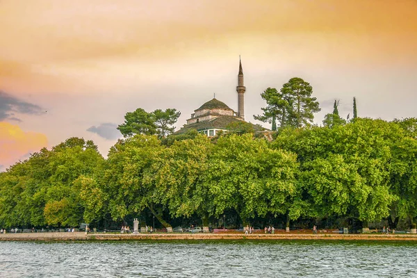 Mesquita Aslan Pasha Uma Mesquita Otomana Construída Cidade Ioannina Grécia — Fotografia de Stock