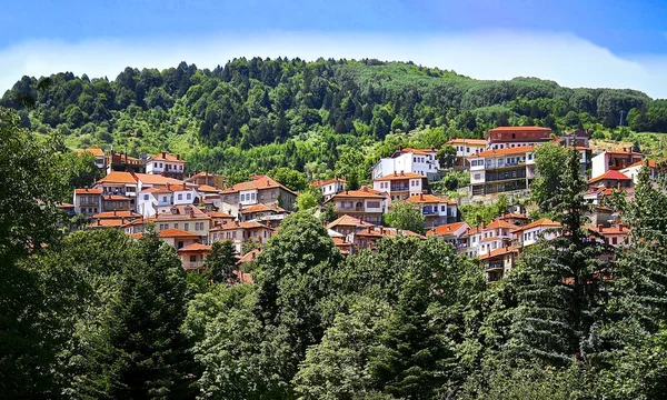 Anilion Pindos Berg Metsovo Village Grekland — Stockfoto