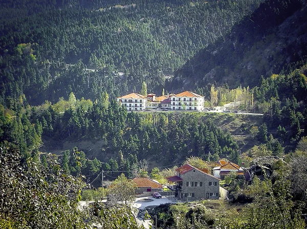 Paisagem Orini Nafpaktia Grecia — Fotografia de Stock