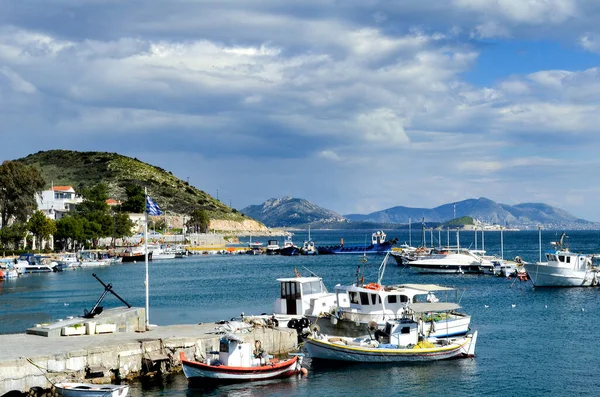 View Marina Pachi Village Greece — Stock Photo, Image
