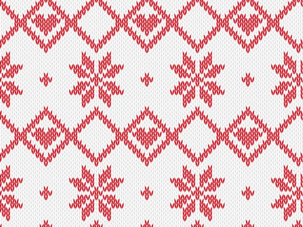 Kış tatili Dikişsiz örgü desen. Mutlu Noeller ve mutlu yeni yıllık için vektör arka plan. İllüstrasyon.