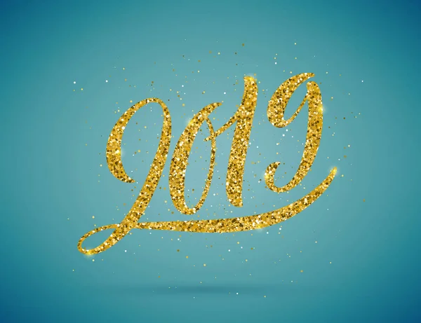 Щасливий новий рік 2019 — стоковий вектор