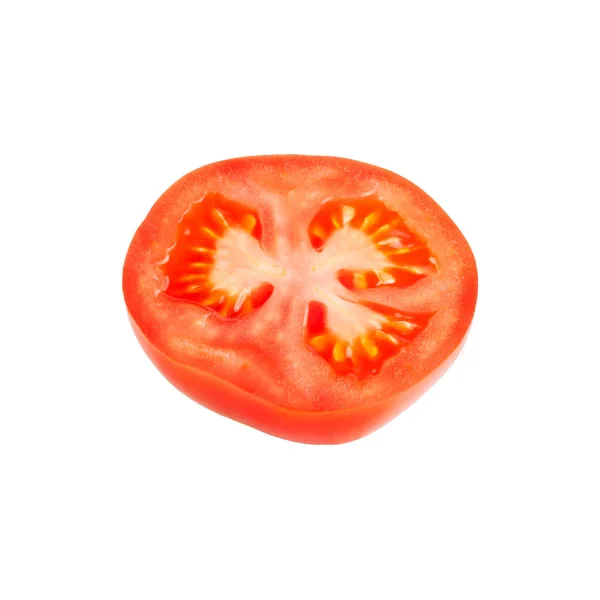 Tomate. Légumes frais isolés sur fond blanc . — Photo