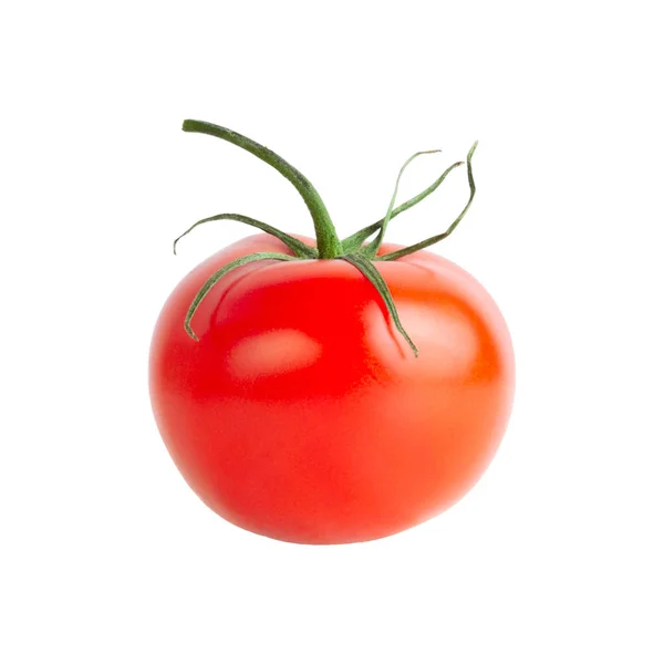 토마토. 흰색 배경 위에 고립 된 신선한 야채. — 스톡 사진