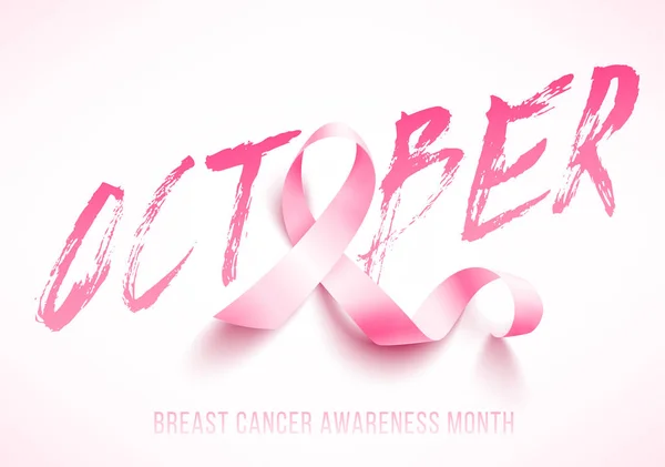 Świadomość raka piersi — Wektor stockowy
