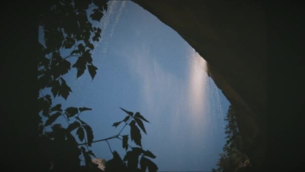 Lower Emerald Pools Summer Zion Canyon National Park Utah Usa — Stock Video