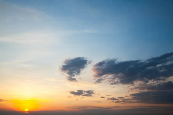 Beautiful and heavenly sunrise — Stock Photo, Image