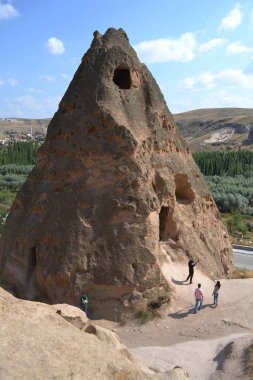 Kapadokya, Türkiye 'deki jeolojik oluşumların mezmerizasyonu