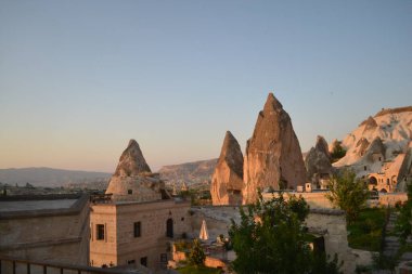 Kapadokya, Türkiye 'deki jeolojik oluşumların mezmerizasyonu