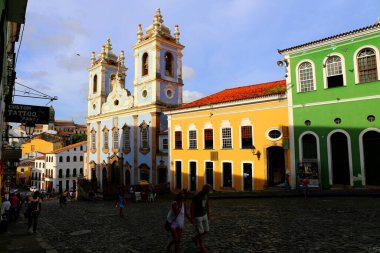 Brezilya, Salvador de Bahia 'da renkli geleneksel mimari