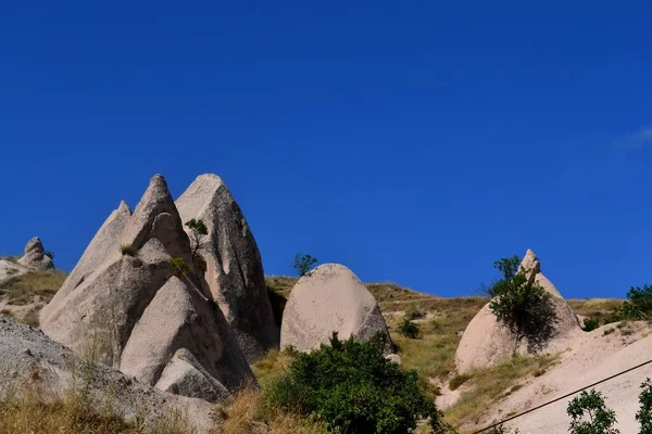 Mezmerisasi Formasi Geologi Cappadocia Turki — Stok Foto