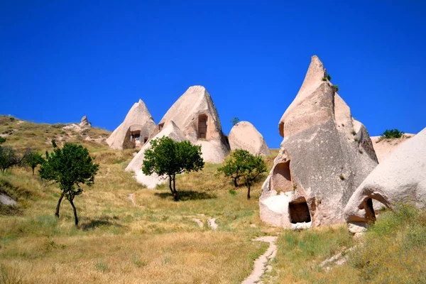 Mezmerizing Geological Formations Cappadocia Turkey — Stock Photo, Image