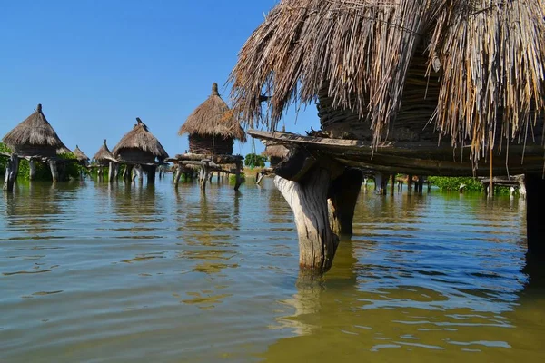 Rifugi Tradizionali Joal Fadiouth Senegal — Foto Stock