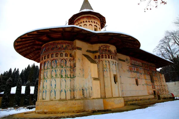 Объект Наследия Юнеско Разрисованный Монастырь Румынии — стоковое фото