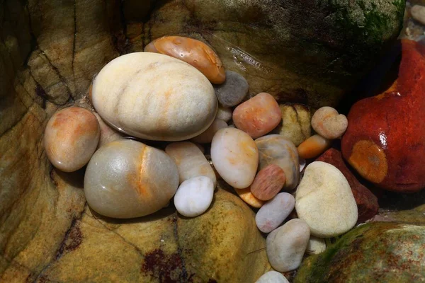 Krásná Kamenitá Pláž Pedra Furada Jericoacoara Brazílie — Stock fotografie