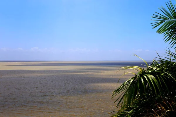 High Tide Sao Luis Maranhao Brazil — Stock Photo, Image