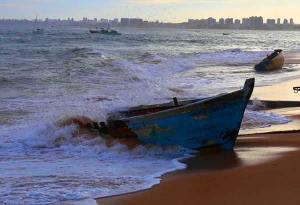 Plaża Itapua Salvador Bahia Brazylia — Zdjęcie stockowe