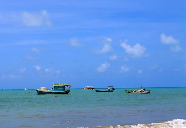 Barcos Pesca Pernambuco Brasil — Fotografia de Stock