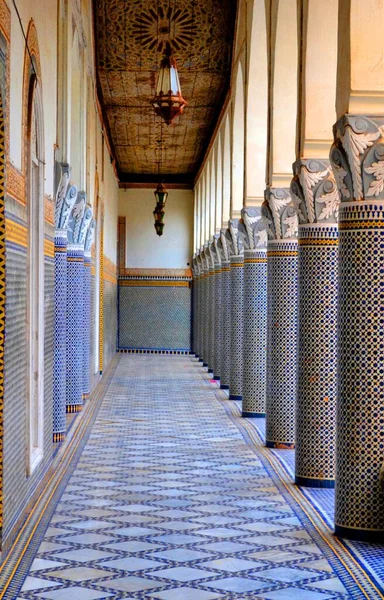 Architecture Traditionnelle Marocaine Fès Maroc — Photo